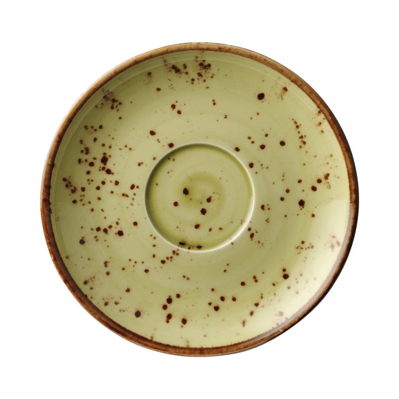 Soucoupe olive pour café, 140ml - Finedine