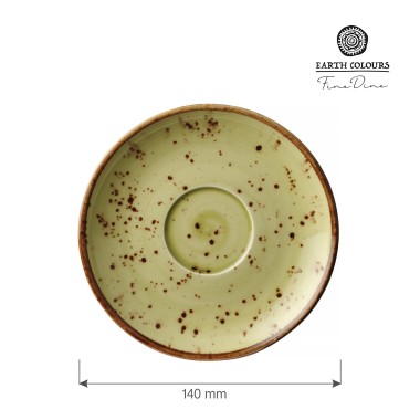 Soucoupe olive pour café, 140ml - Finedine