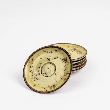 Soucoupe olive pour café, 140ml - Finedine