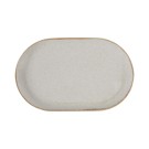 Plat ovale en sable, 320x200 mm - Finedine