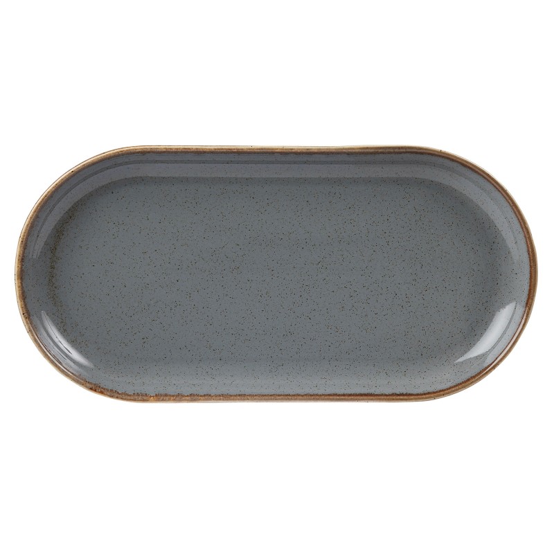 Plat ovale en pierre, 320x200mm - Finedine