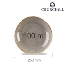 Bol rond Stonecast gris, 253 mm - Finedine