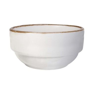 Bol empilable en vanilla, 80 mm - Finedine