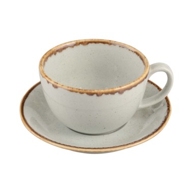 Tasse élégante cendrée, 250 ml - Finedine