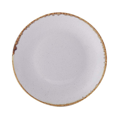 Assiette plate cendrée, 180 mm - Finedine