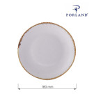 Assiette plate cendrée, 180 mm - Finedine