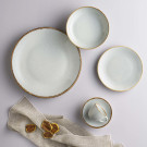 Assiette plate cendrée, 180 mm - Finedine