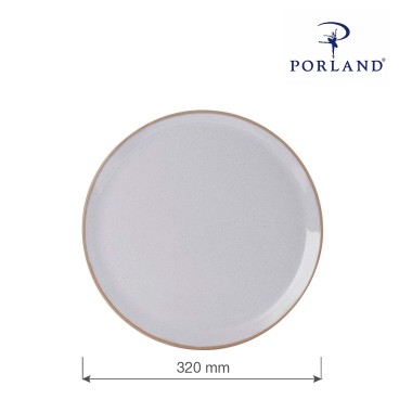 Assiette à pizza Ashen, 320 mm - Finedine