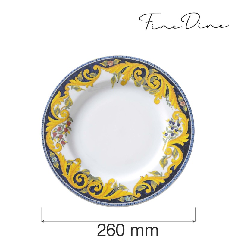 Assiette plate Barocco, 260 mm - Finedine