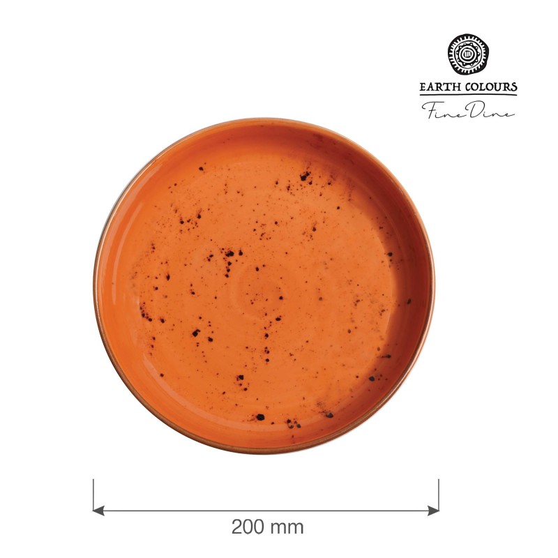 Bol peu profond Dahlia, 200 mm - Finedine