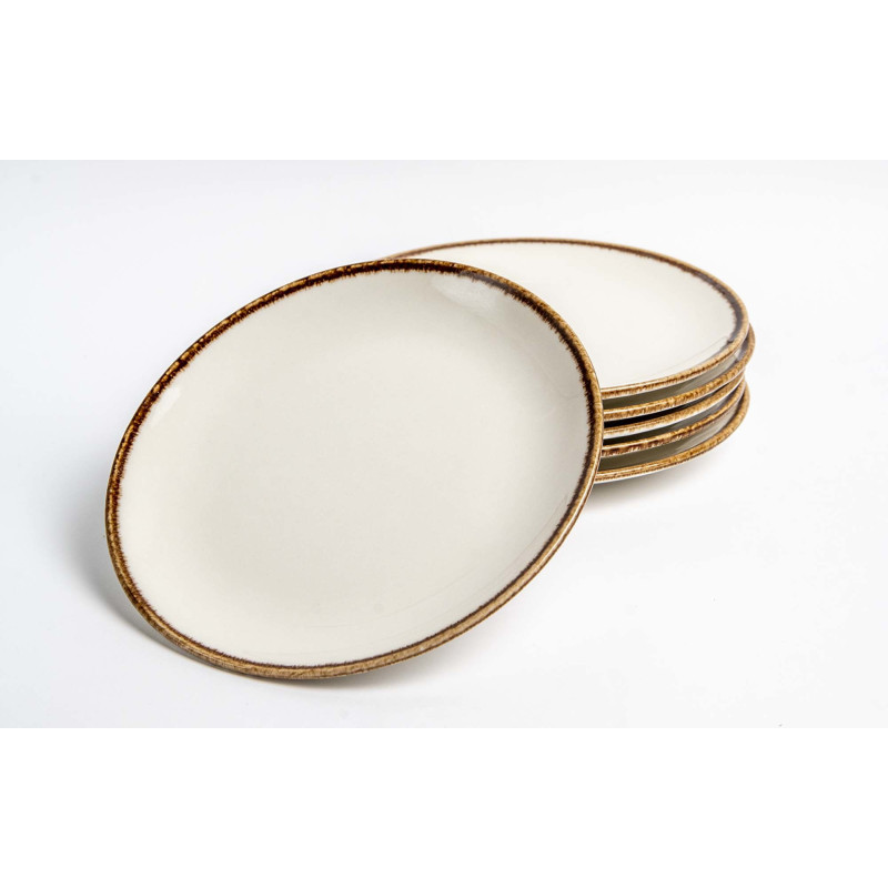 Assiette plate vanille, 240 mm - Finedine