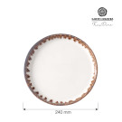Assiette plate vanille, 240 mm - Finedine