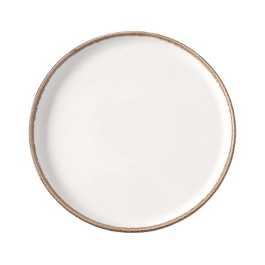 Assiette haute vanille, 210 mm - Finedine