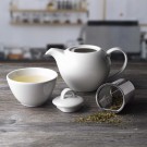 Tasse empilable blanche, 90 ml - Finedine