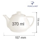 Carafe Dove, 370 ml, Lot de 6 - Finedine