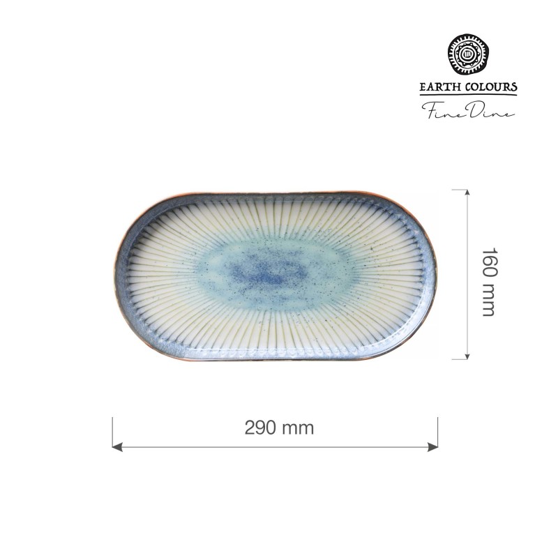 Assiette ovale Galaxy, 290 mm - Finedine