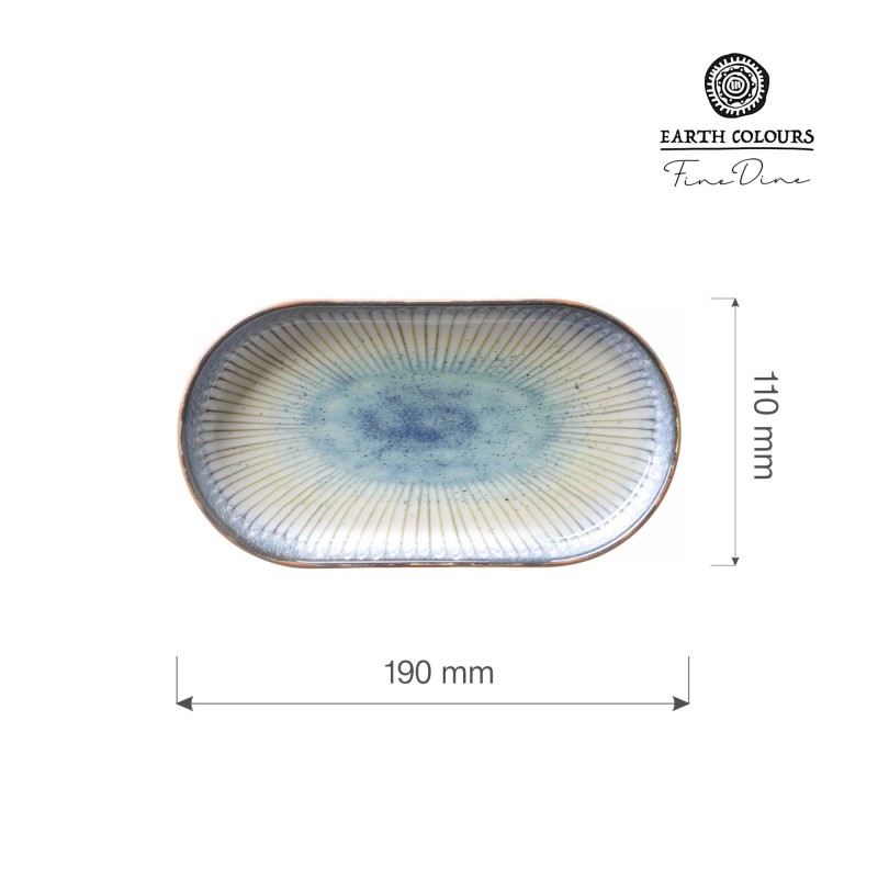 Assiette ovale Galaxy, 290 mm - Finedine