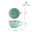 Tasse élégante Laguna, 250 ml - Finedine