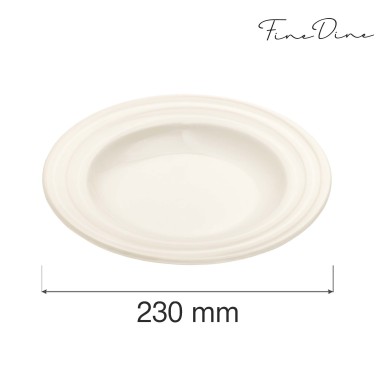 Assiette creuse Perla, 230 mm - Finedine