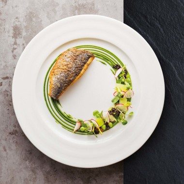 Assiette creuse Perla, 230 mm - Finedine