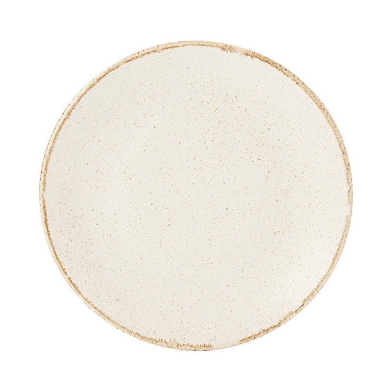 Assiette plate sablée, 180 mm - Finedine
