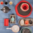 Assiette plate sablée, 280 mm - Finedine