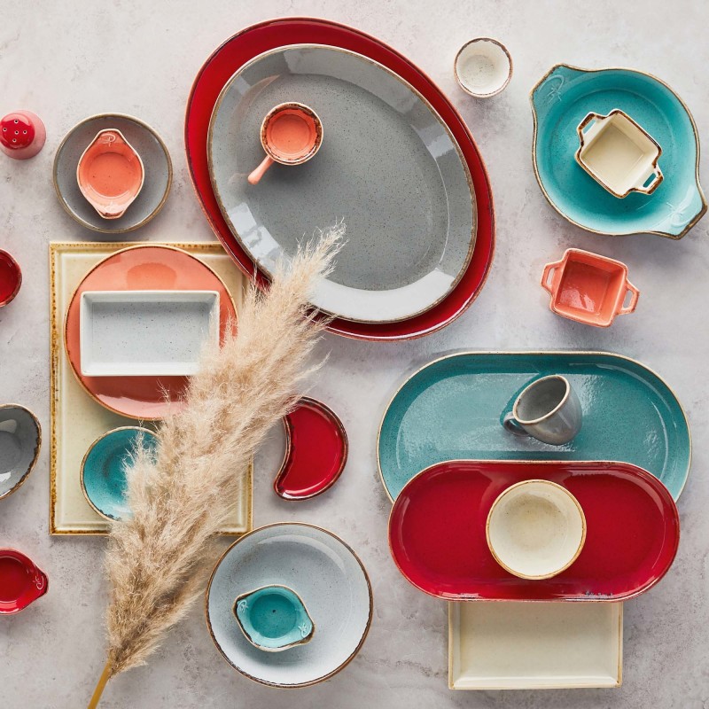 Assiette plate sablée, 300 mm - Finedine