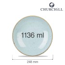 Bol Stonecast Duck Egg, 248mm - Finedine