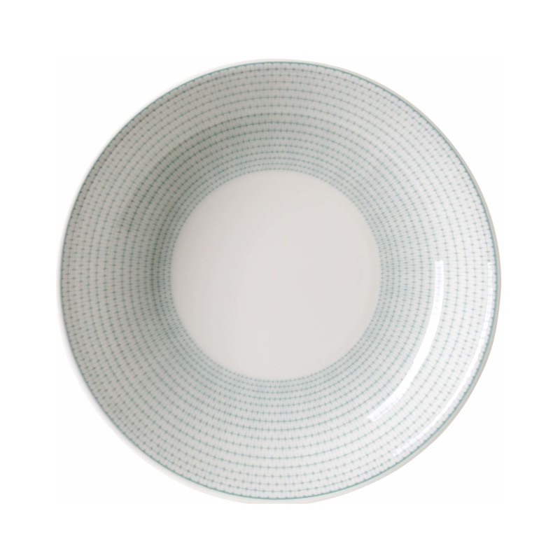 Assiette à pâtes verte 260 mm - Finedine