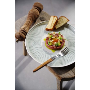Assiette à pâtes verte 260 mm - Finedine