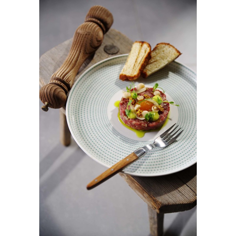 Assiette à pâtes verte 260 mm - Finedine