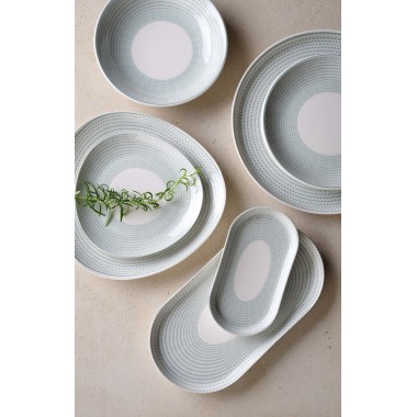 Assiette à pâtes verte 260 mm - Finedine