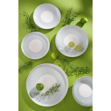 Assiette à pâtes verte 260 mm - Finedine