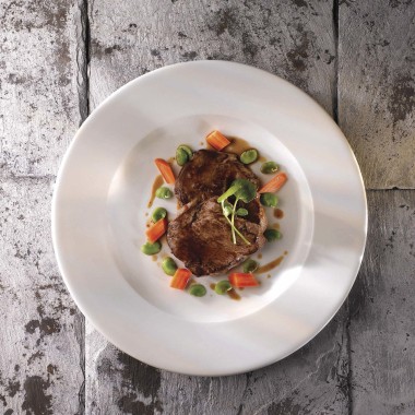 Assiette Profil Blanc, 261 mm - Finedine