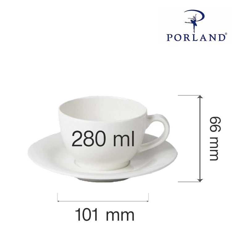 Tasse Dove, 280 ml, Lot de 6 - Finedine