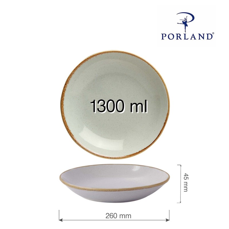 Assiette plate Ashen, 260 mm - Finedine