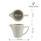 Crémier en céramique, 150 ml - Finedine