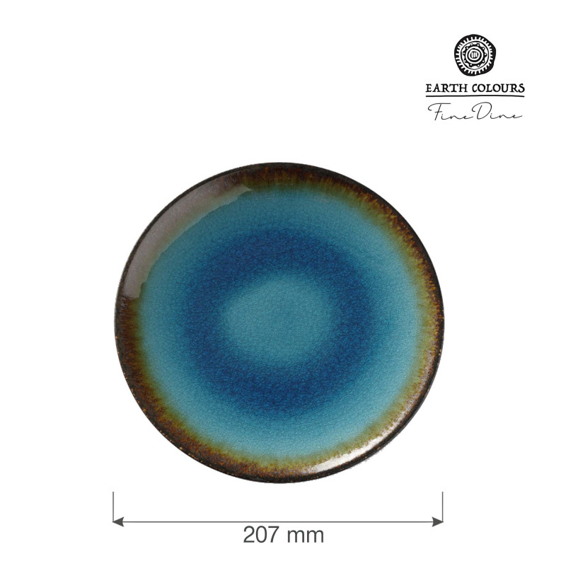 Assiette plate Lazur, 207 mm - Finedine