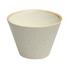 Bol conique en sable, 100 mm - Finedine