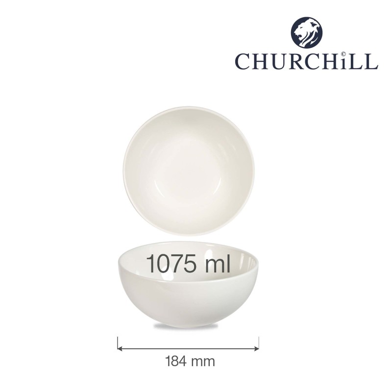 Bol à nouilles blanc, 183 mm - Finedine