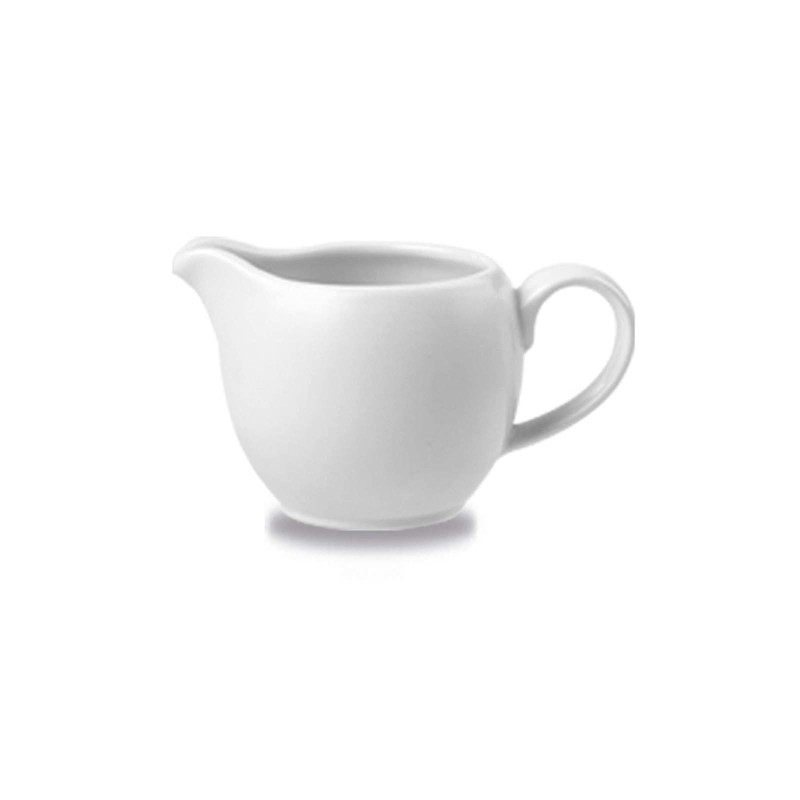 Pichet blanc profilé, 114 ml - Finedine