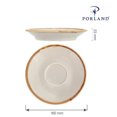 Saucer en céramique, 160 mm - Finedine
