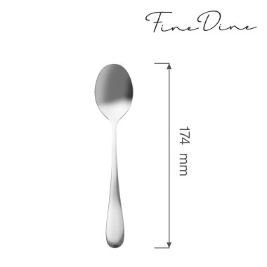 Cuillère à dessert élégante - Finedine
