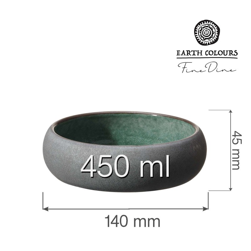 Bol Goro Brown Green 140 mm - Finedine