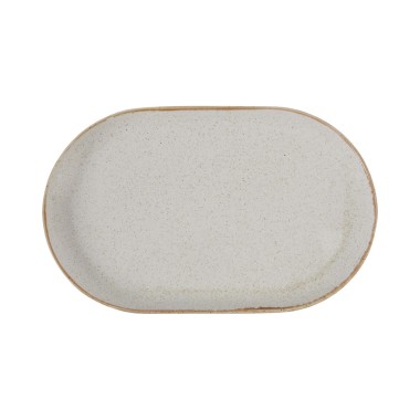 Plat ovale sable, 300x150mm - Finedine