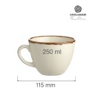 Tasse à café vanille, 210ml - Finedine