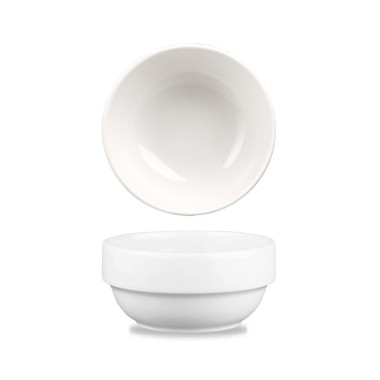 Bol empilable blanc, 280 ml - Finedine