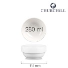 Bol empilable blanc, 280 ml - Finedine