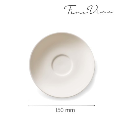 Soucoupe à crème, Lot de 6 - Finedine