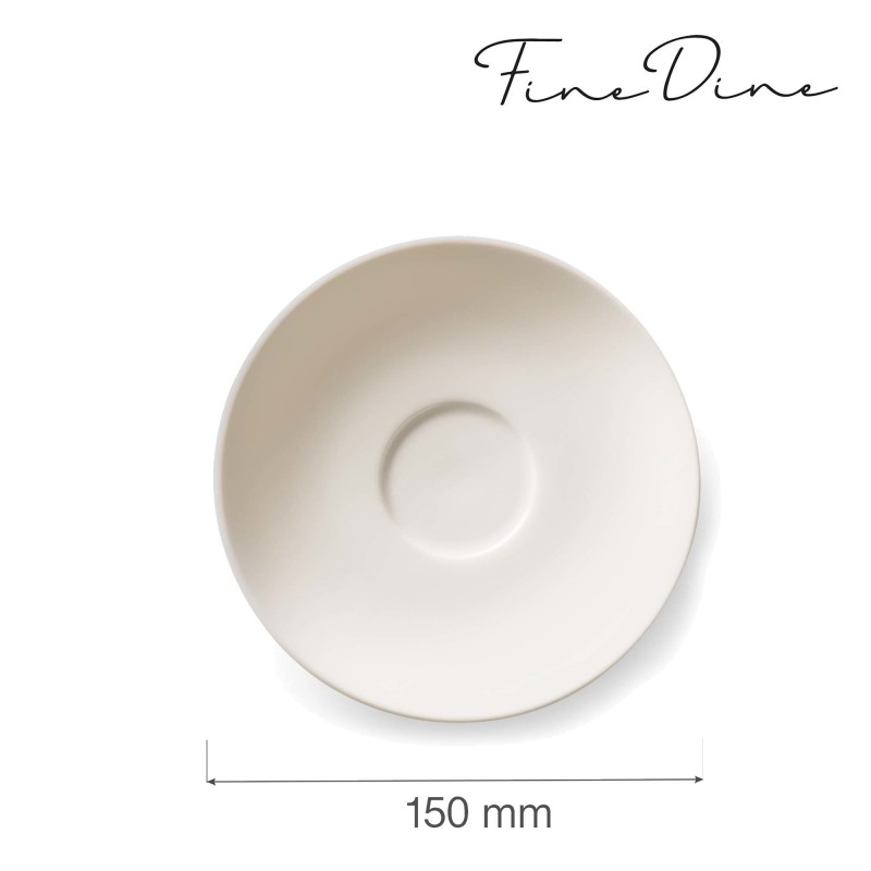 Soucoupe à crème, Lot de 6 - Finedine